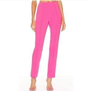 NWT Cinq a Sept Brianne Pant in Pink Azalea Barbie Size 6 $295